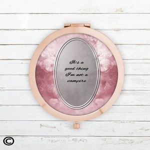 Funny Motivational Compact Mirrors